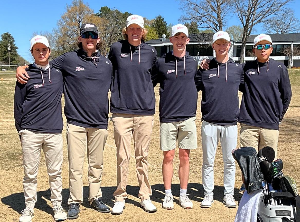 Sandhills Community College Men's Golf Team "Tour for Four" in 2024