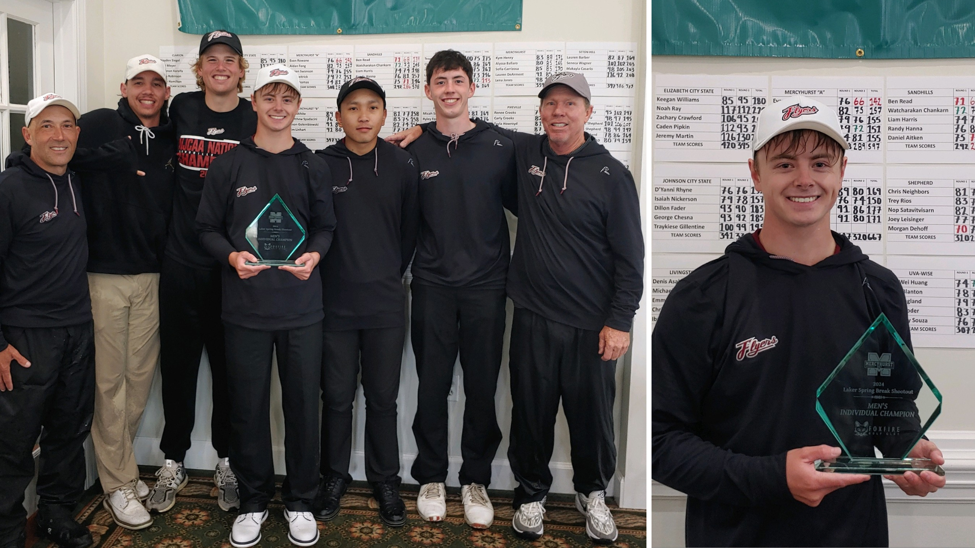 Read Earns Medalist honors, Flyers Second at Mercyhurst Spring Break Shootout