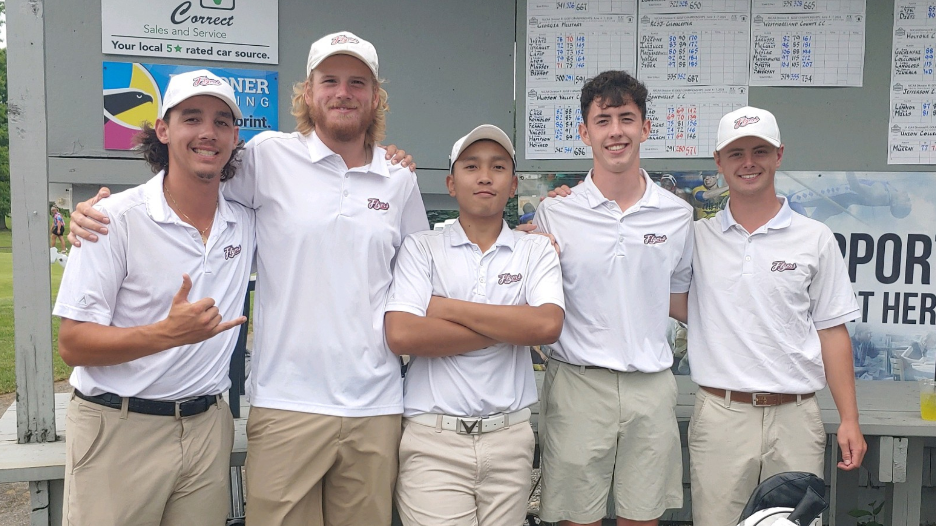 Sandhills Community College Golf Team Dominates After Day Two at NJCAA National Championship